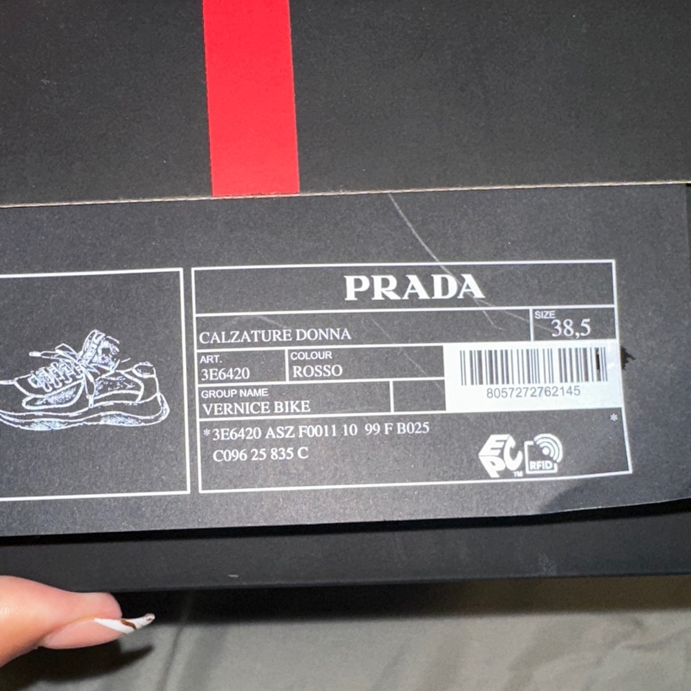 Prada Women's Shoes - Rosso